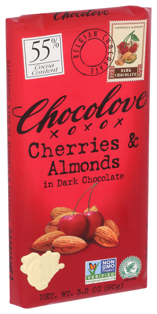 Chocolate Bar, Cherries & Almonds 3.2 oz