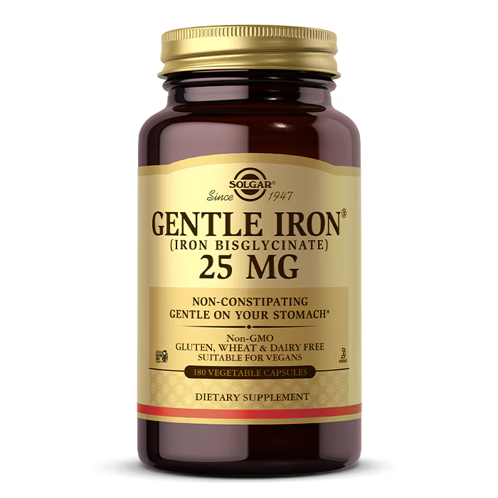 Iron, Gentle 180 Caps