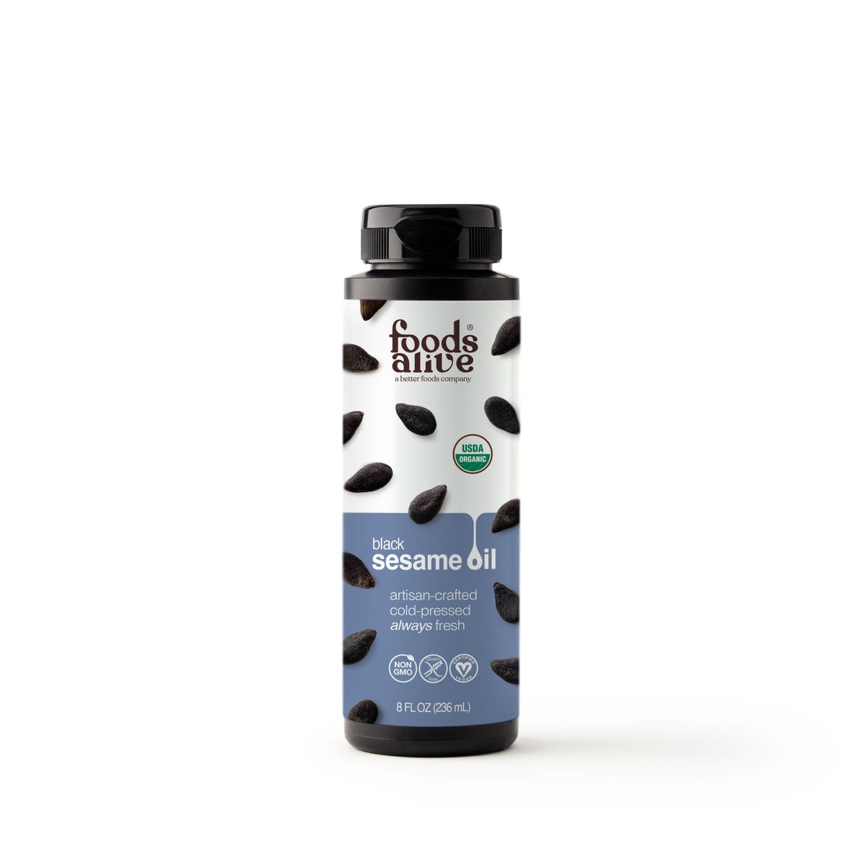 Black Sesame Oil 8 oz