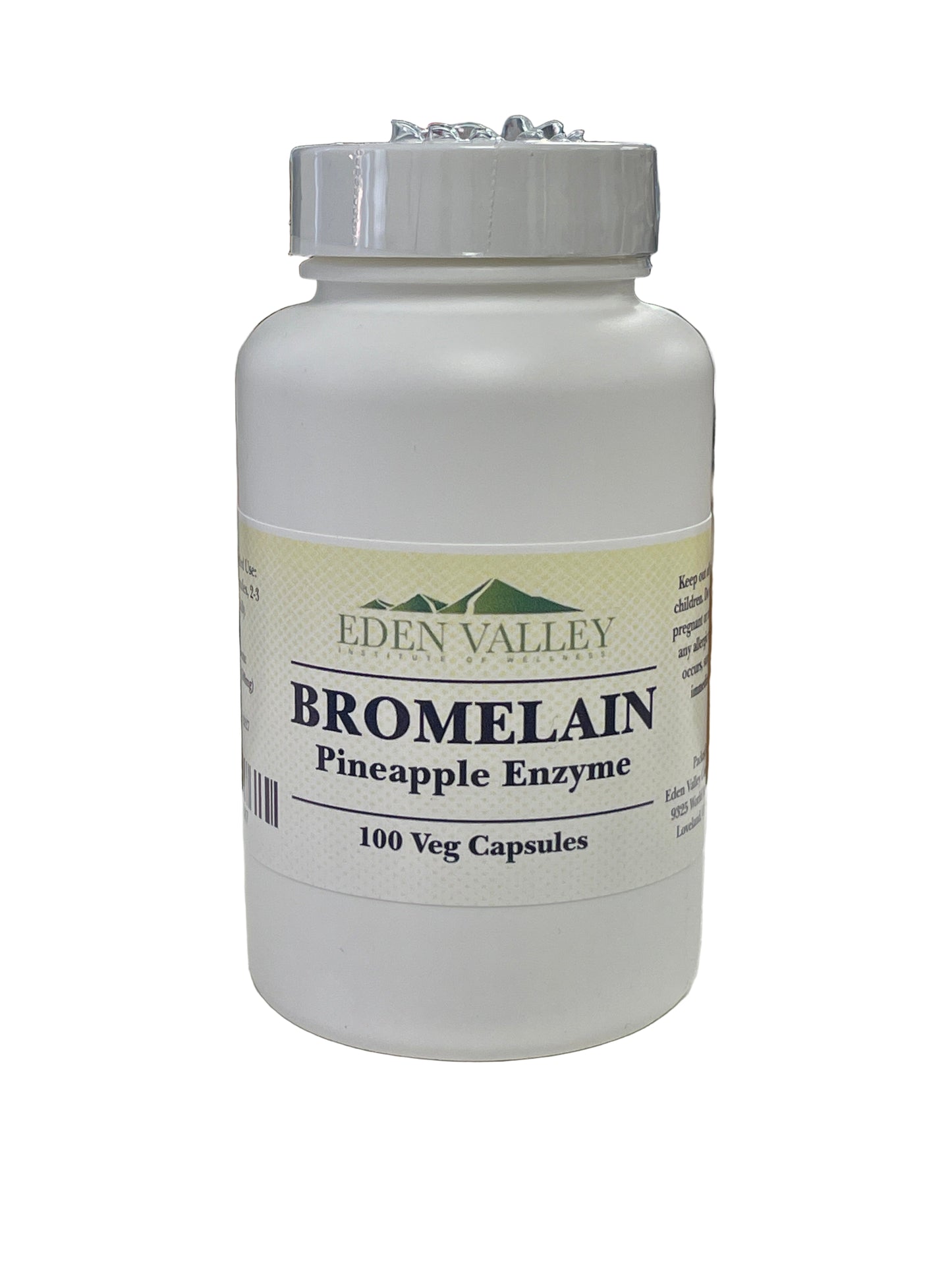 Capsules, Bromelain Pineapple Enzyme 100 Veg