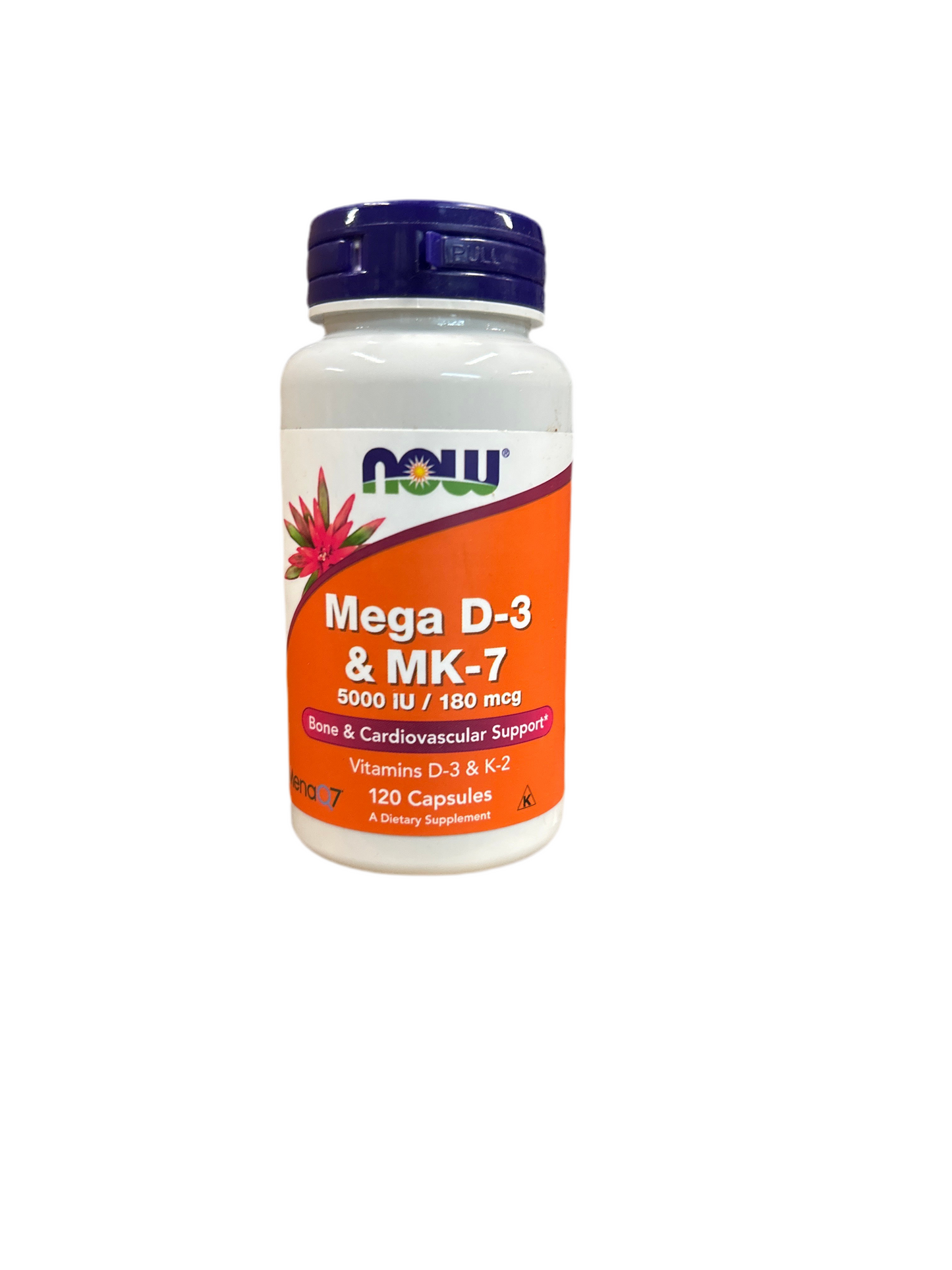 Mega D-3 & K-2 120 Capsules