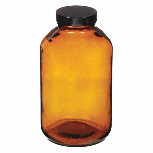 Amber Glass Jar 32 oz - SALE!