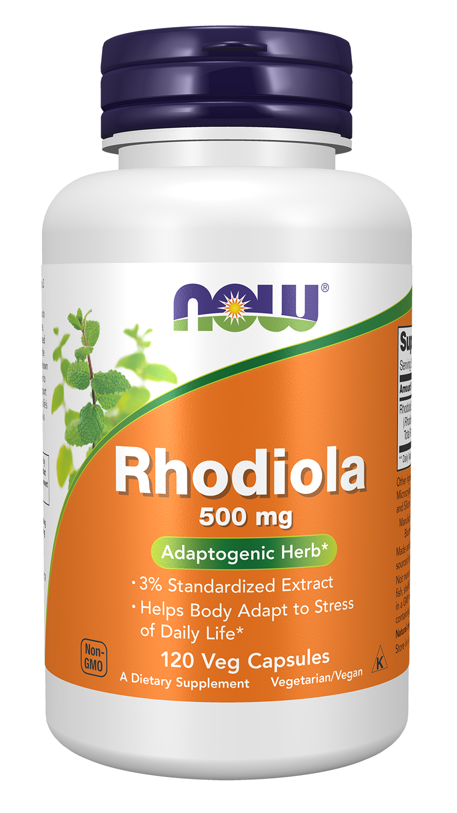 Rhodiola 500 mg, 120 Veg Caps