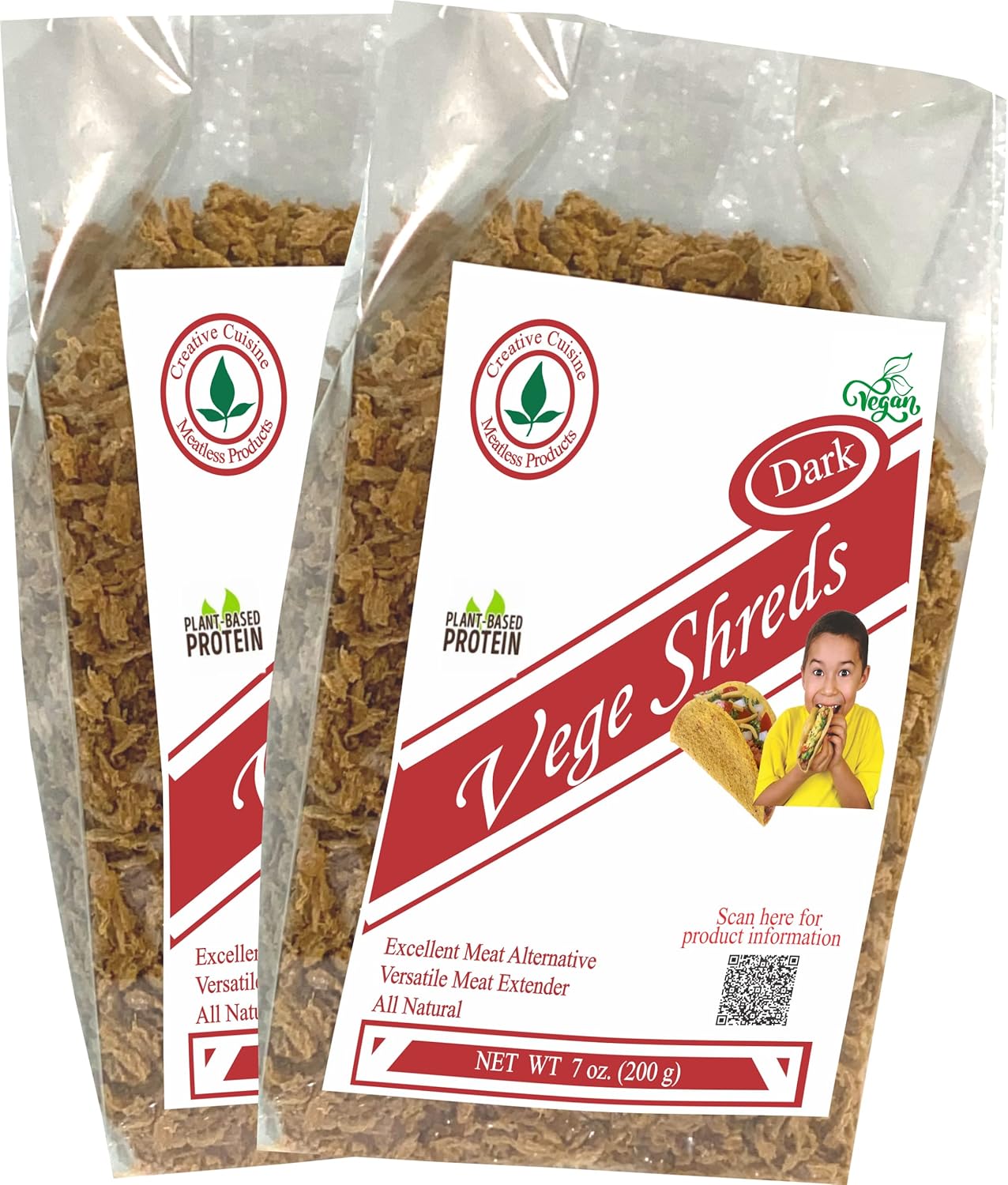 Vege Shreds Dark 7 oz