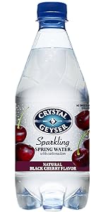 Sparkling Water Black Cherry Flavor 18 oz