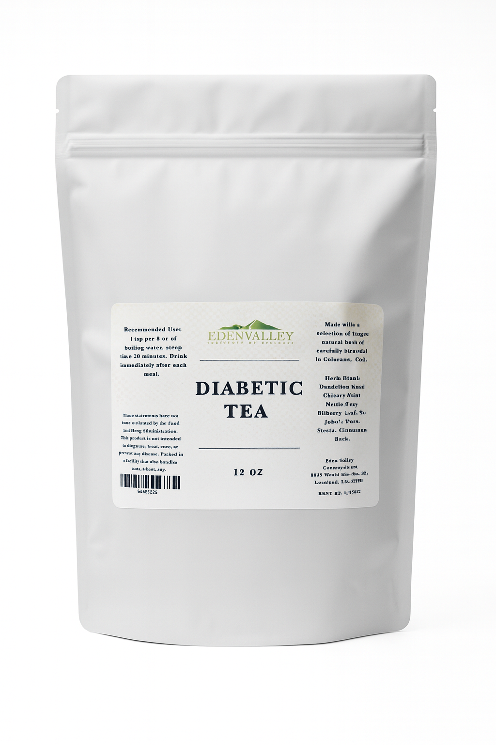 Tea, Diabetic 12 oz