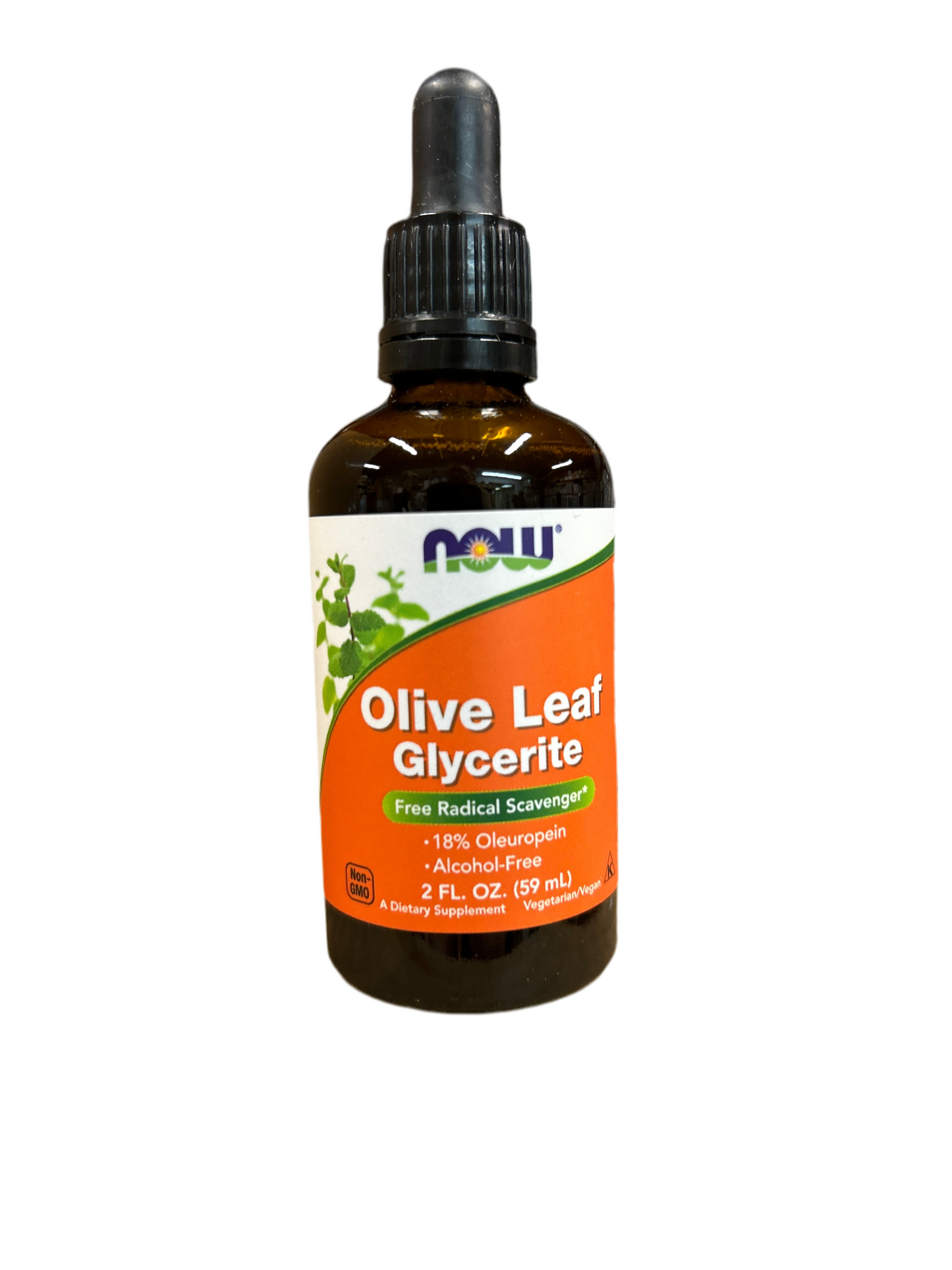 Olive Leaf Glycerite, Alcohol Free 2 fl oz