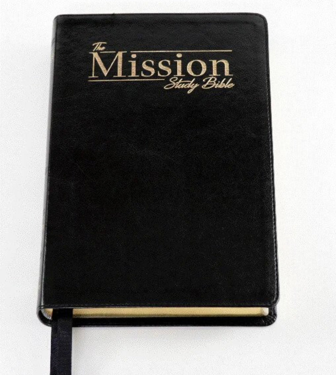 The Mission Study Bible - Onyx Edition