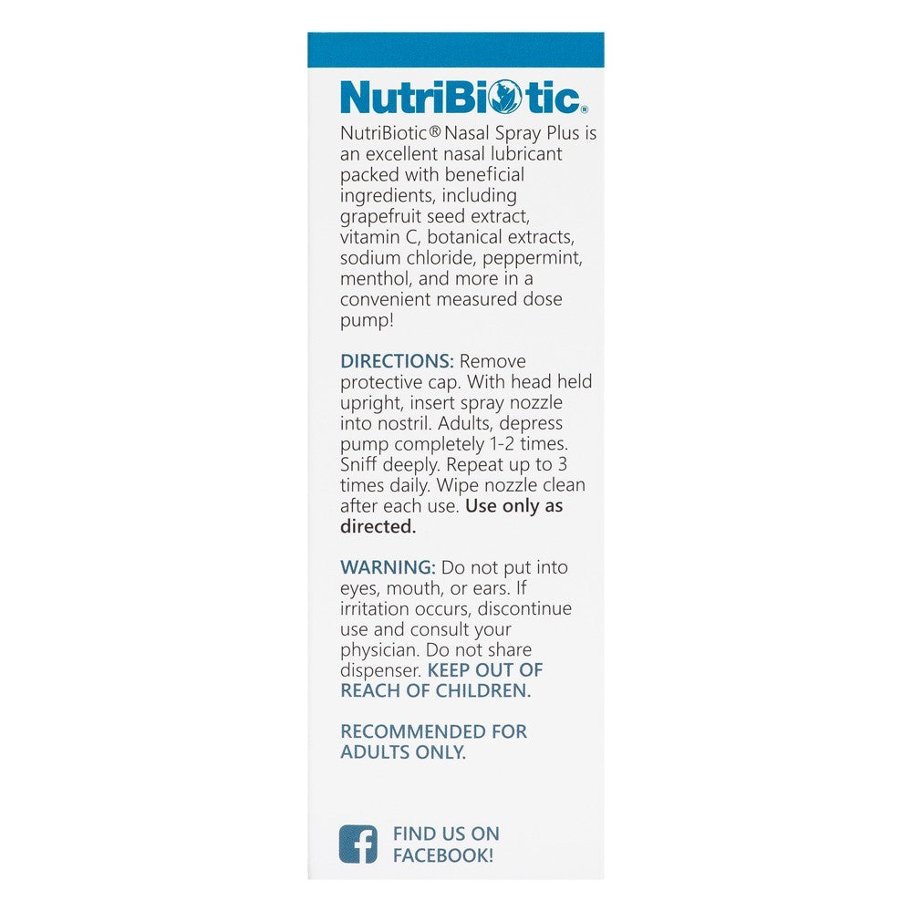 Nasal Spray Plus - 1 fl oz - SALE!