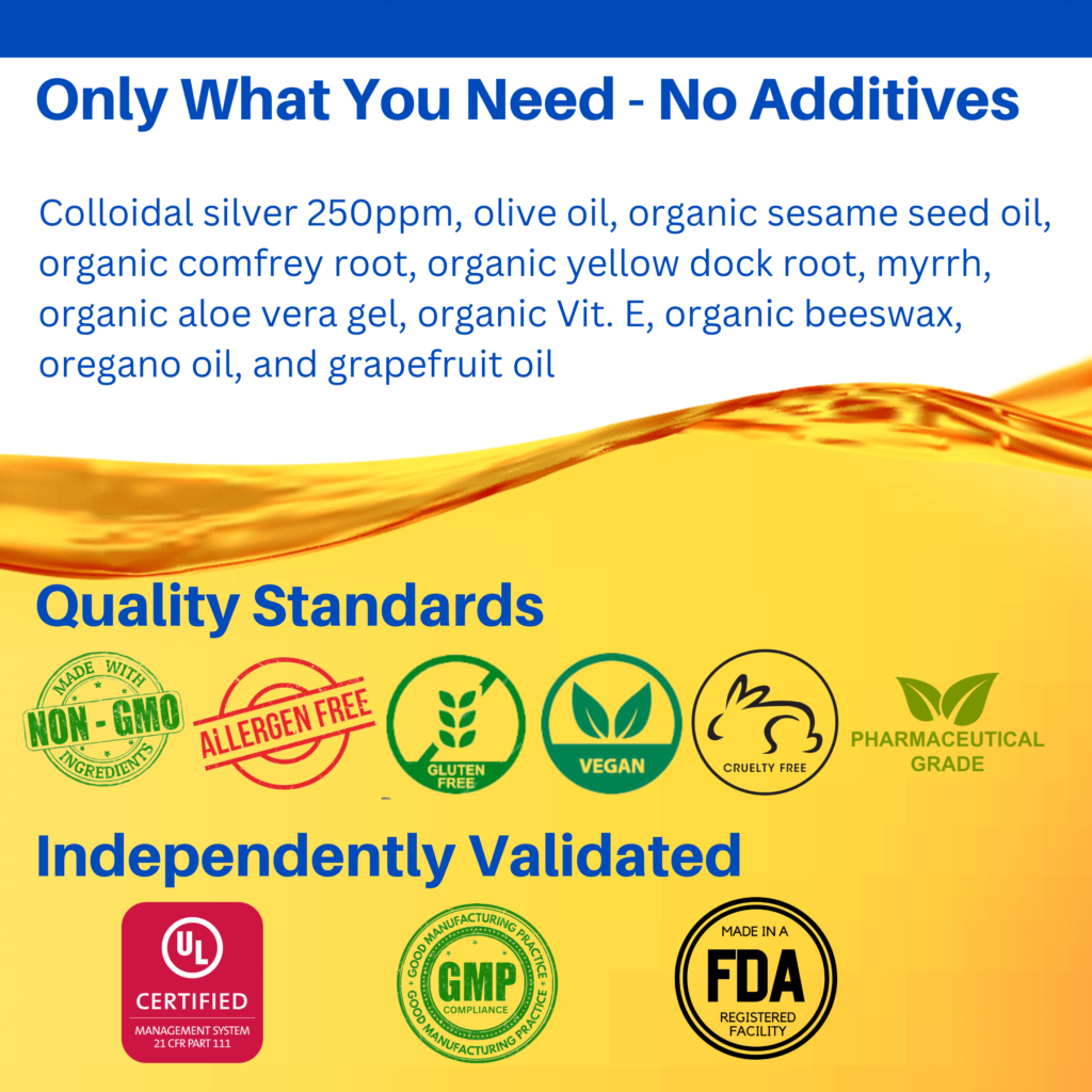 Silver Herbal Ointment 1.5 oz