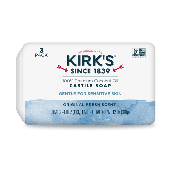 Bar Soap, Castile, Frag-Free 4 oz