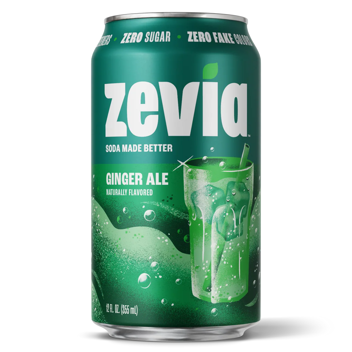 Soda, Ginger Ale, Zero Sugar 12 oz