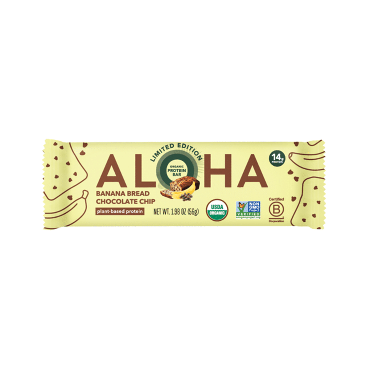 Aloha Protein Bar 1.98 oz