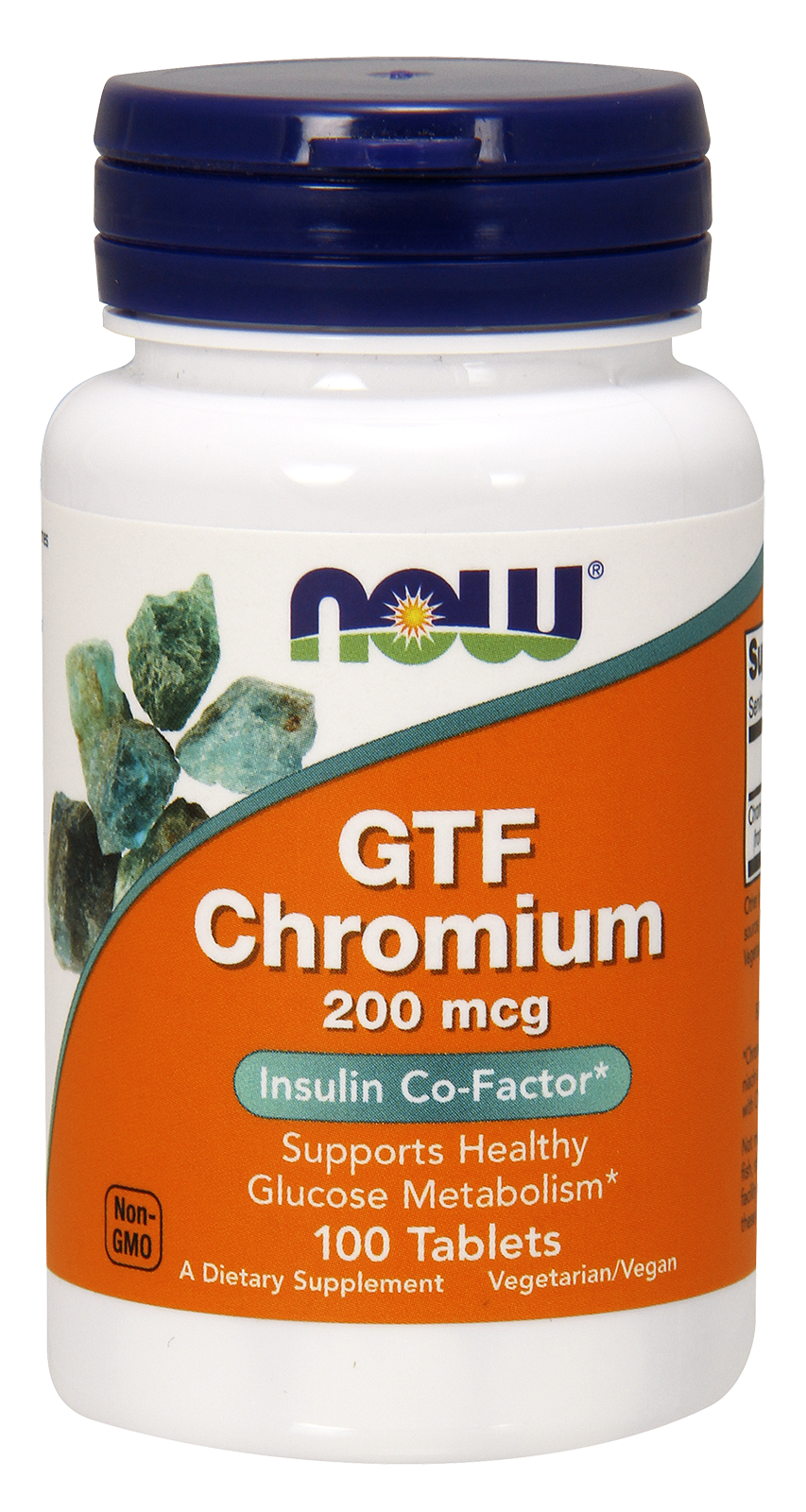GTF Chromium 200 mcg 100 Tablets