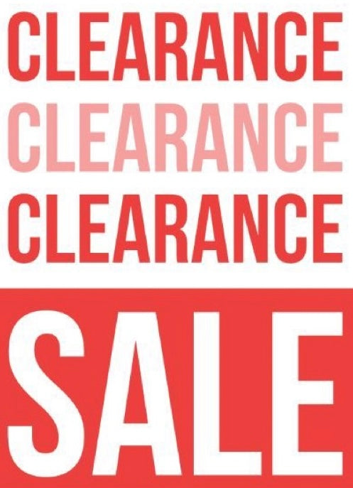 Sale and Clearance Items
