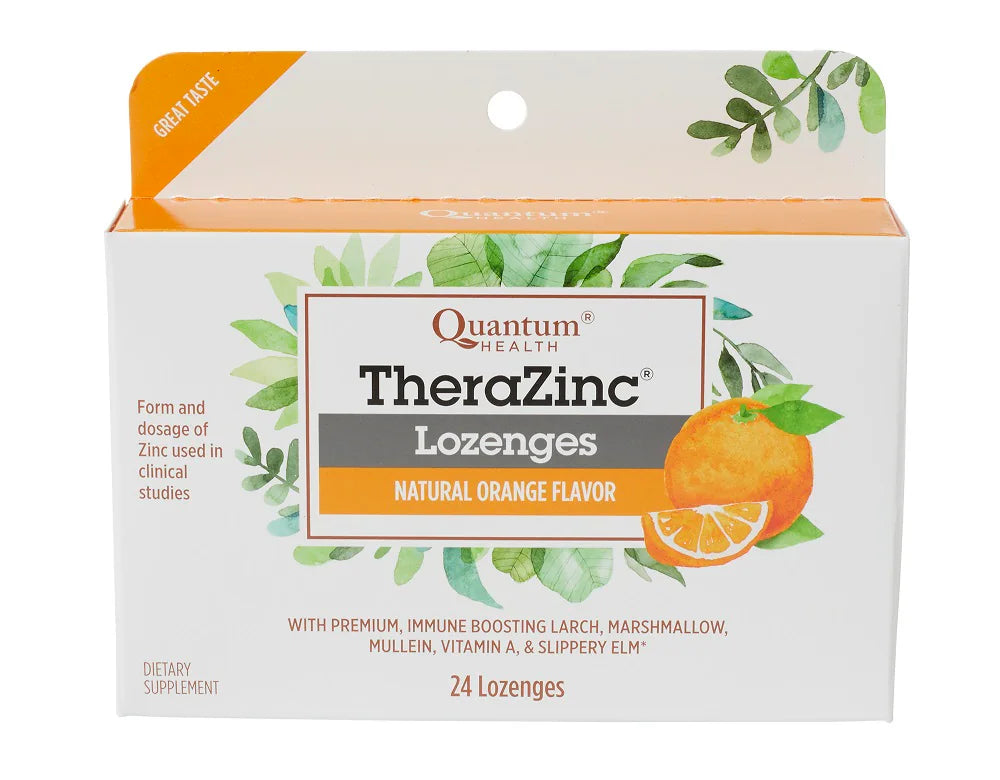 TheraZinc Lozenges, 24 Orange Flavored - SALE!