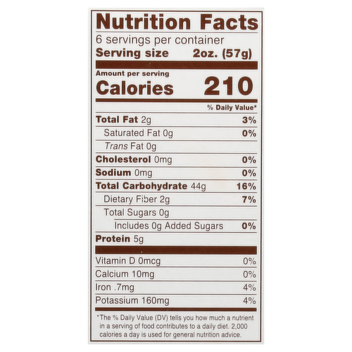 Fusilli, Brown Rice Pasta, Organic, GF 12 oz