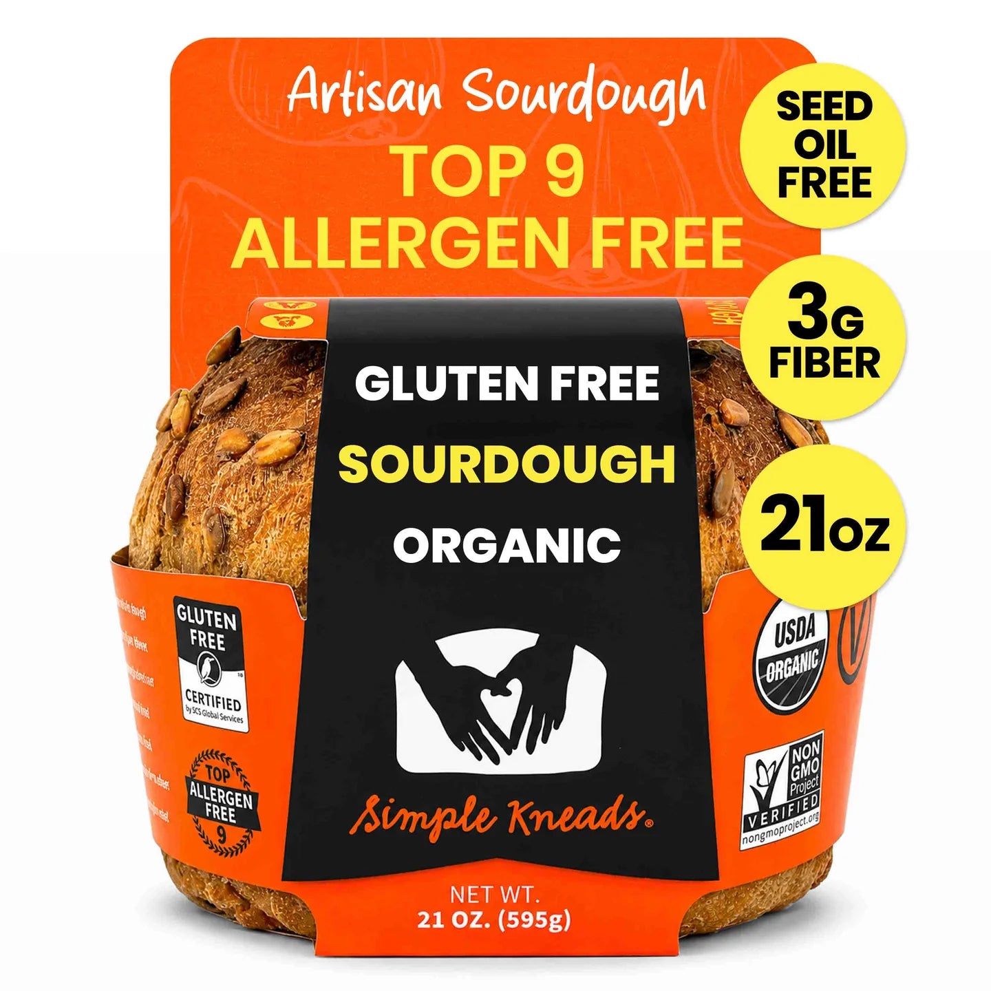 Bread, Sourdough, Gluten Free 21 oz