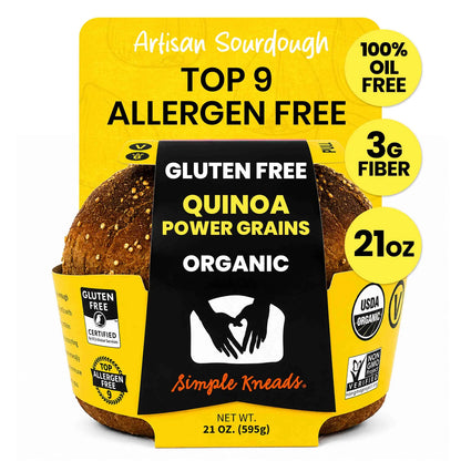 Bread, Quinoa Power Grains, Gluten Free 21 oz