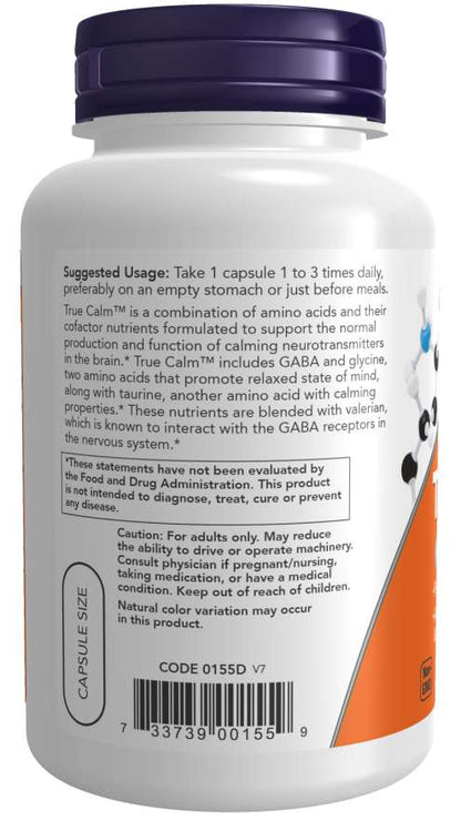 True Calm 90 Veg Capsules