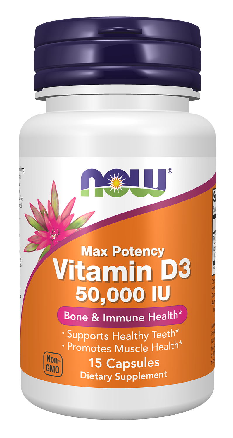 D3 50,000 IU 15 Capsules