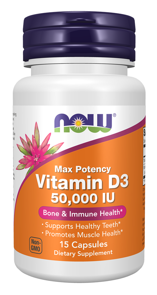 D3 50,000 IU 15 Capsules