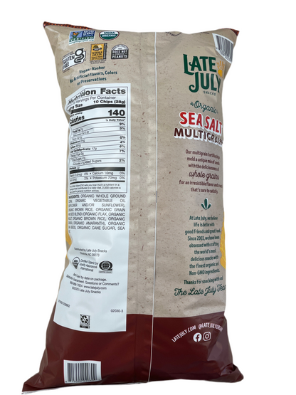 Multigrain Tortilla Chips, Organic 28oz