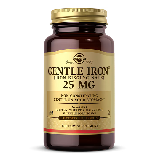 Iron, Gentle 180 Caps
