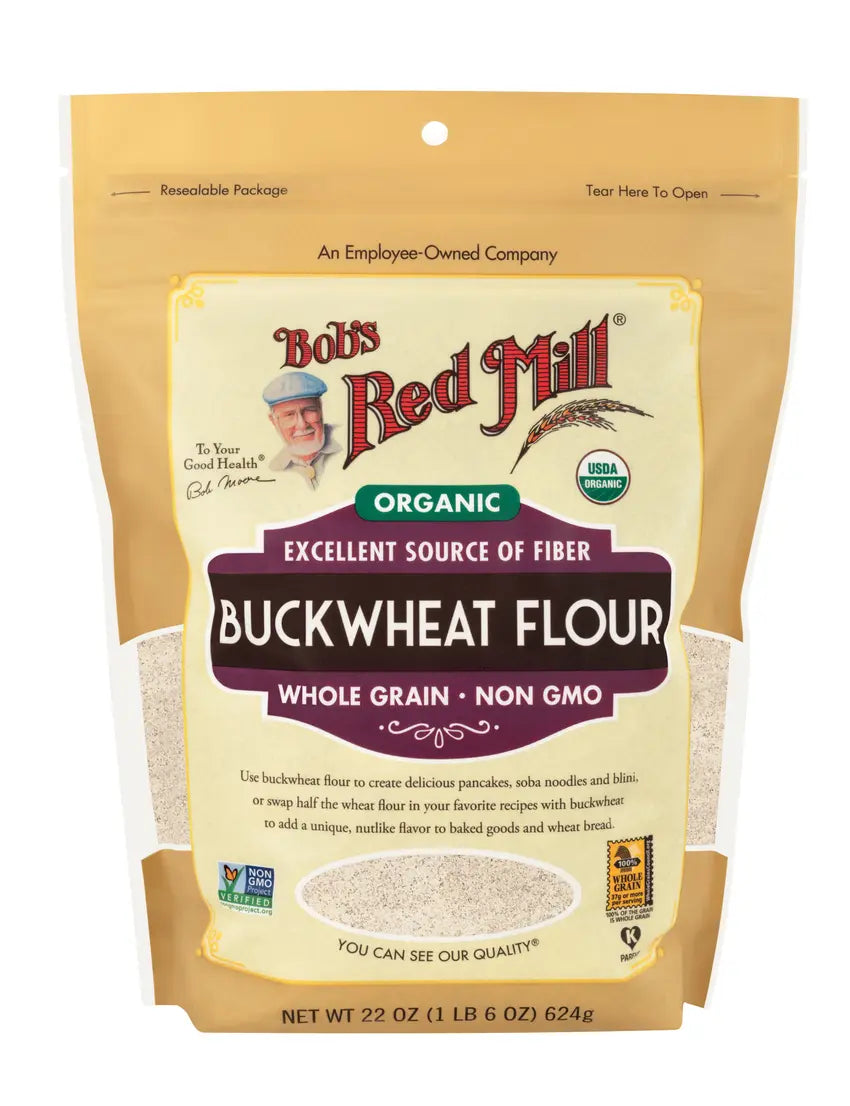 Buckwheat Flour Organic BRM 22 oz