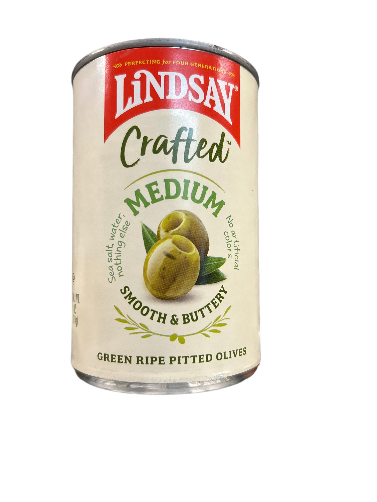 Green Olives Med Lindsay 6oz