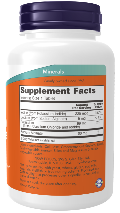 Potassium Plus Iodine 180 tablets