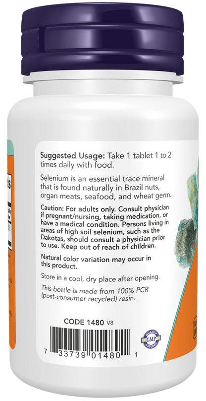 Selenium 100 mcg 100 Tablets