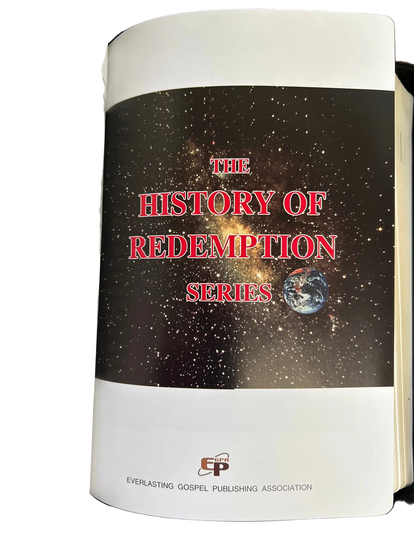 Bible, KJV Leather Zipper Cover, History of Redemption