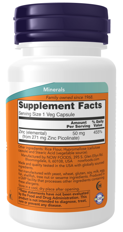 Zinc Picolinate 50 mg