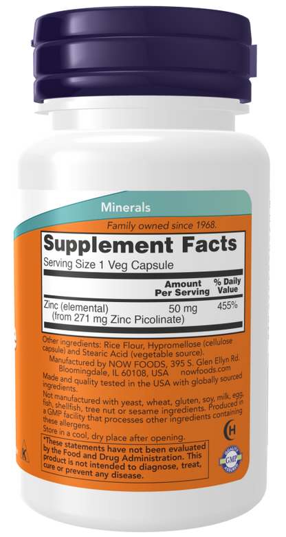 Zinc Picolinate 50 mg