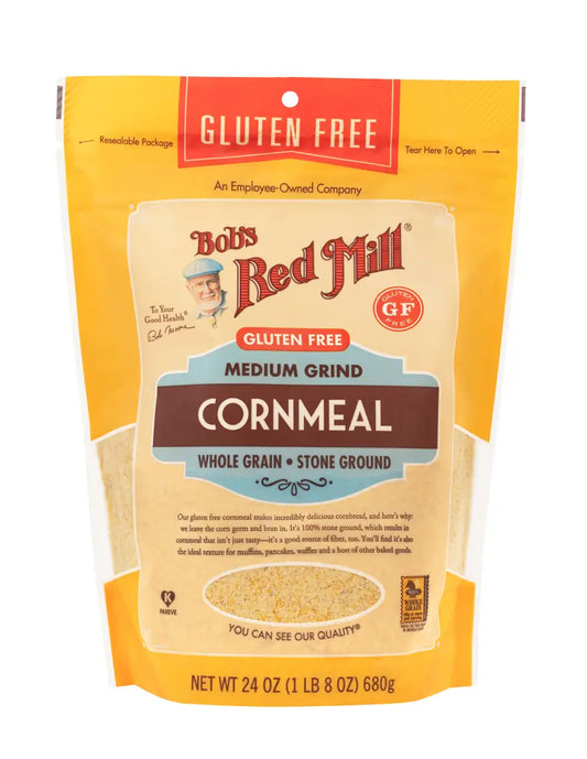 Cornmeal, GF Medium Grind 24 oz