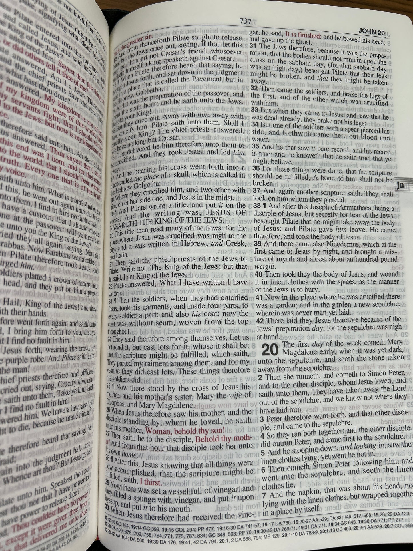 Bible, KJV Leather Zipper Cover, History of Redemption