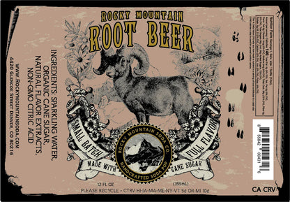 Rocky Mountain Root Beer 12 fl oz