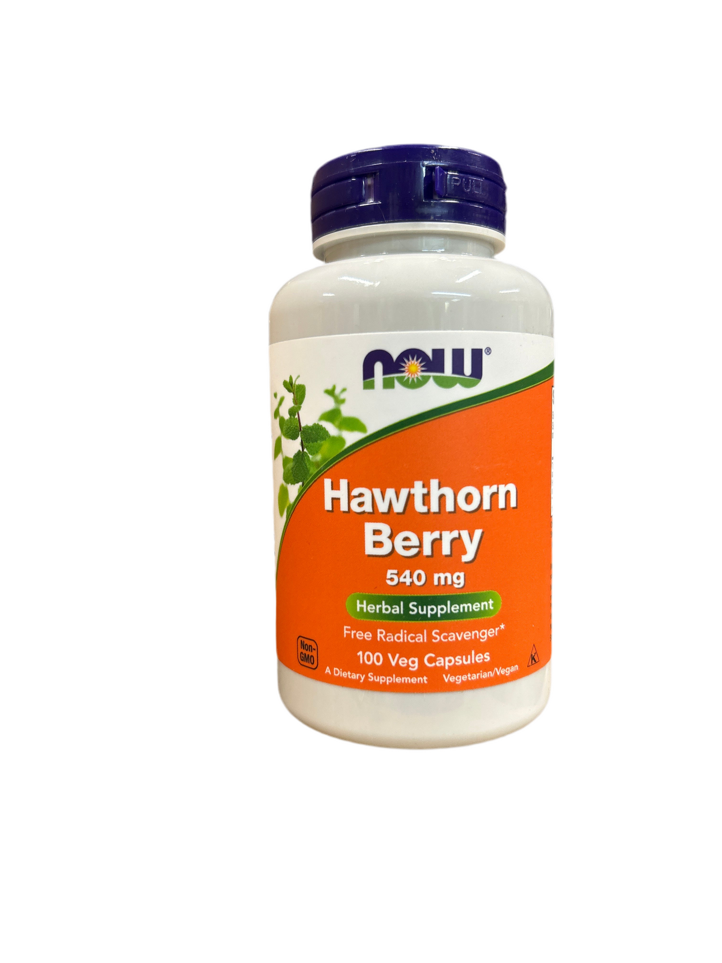 Hawthorn Berry 540 mg, 100 Veg Capsules