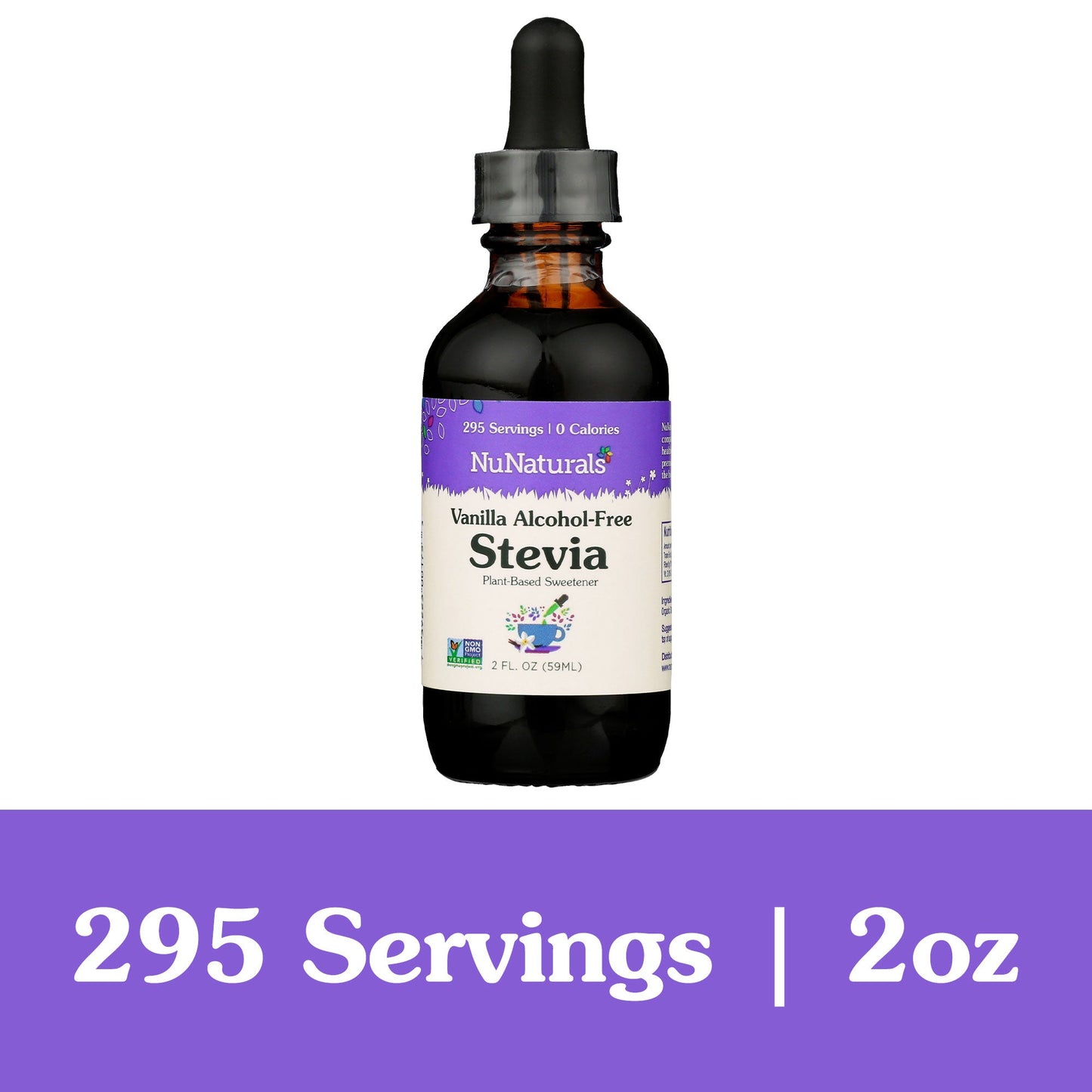 Stevia, Alcohol-Free, Vanilla  2 oz