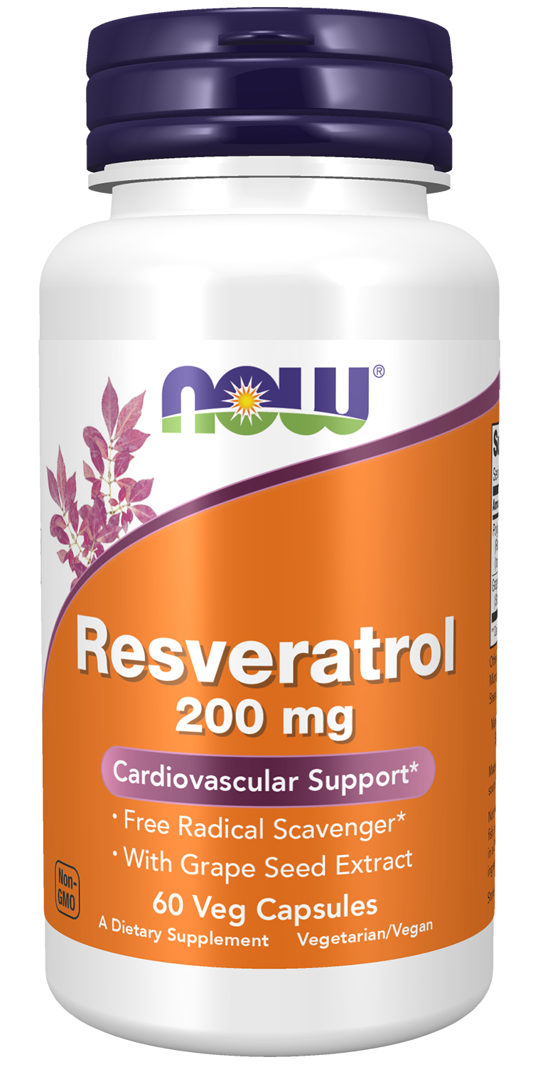 Resveratrol 200 mg, 60 Veg Caps