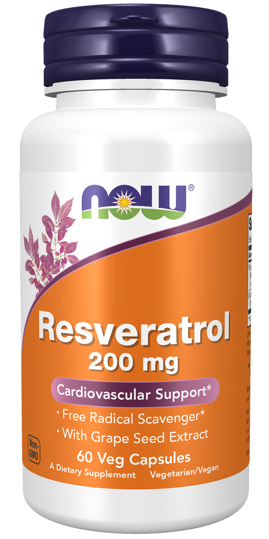 Resveratrol 200 mg, 60 Veg Caps