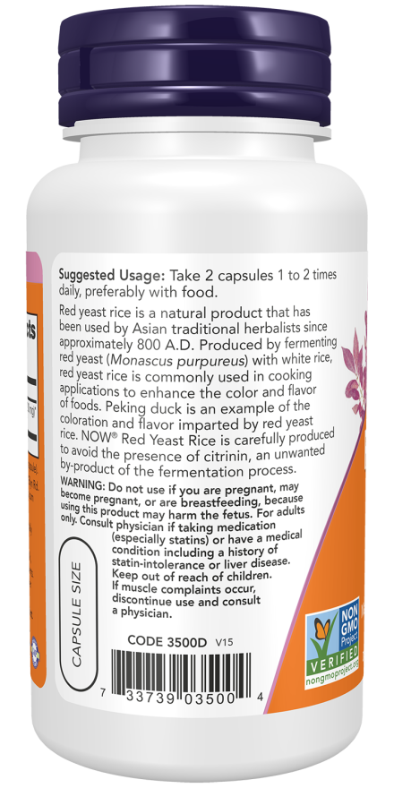 Red Yeast Rice 600 mg - SALE!