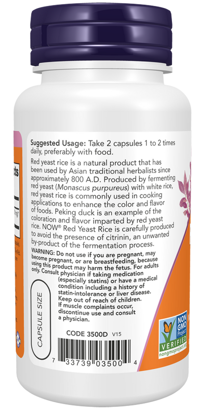 Red Yeast Rice 600 mg - SALE!