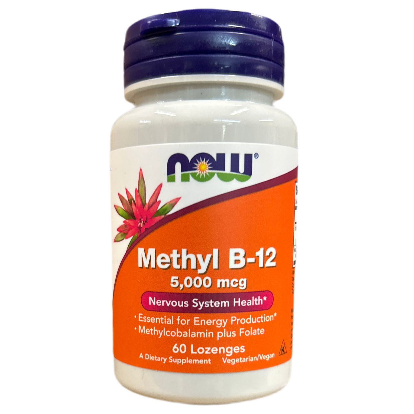 Methyl B-12 5,000 mcg +Folate