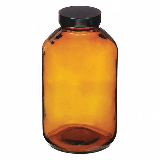 Amber Glass Jar 32 oz  - SALE!