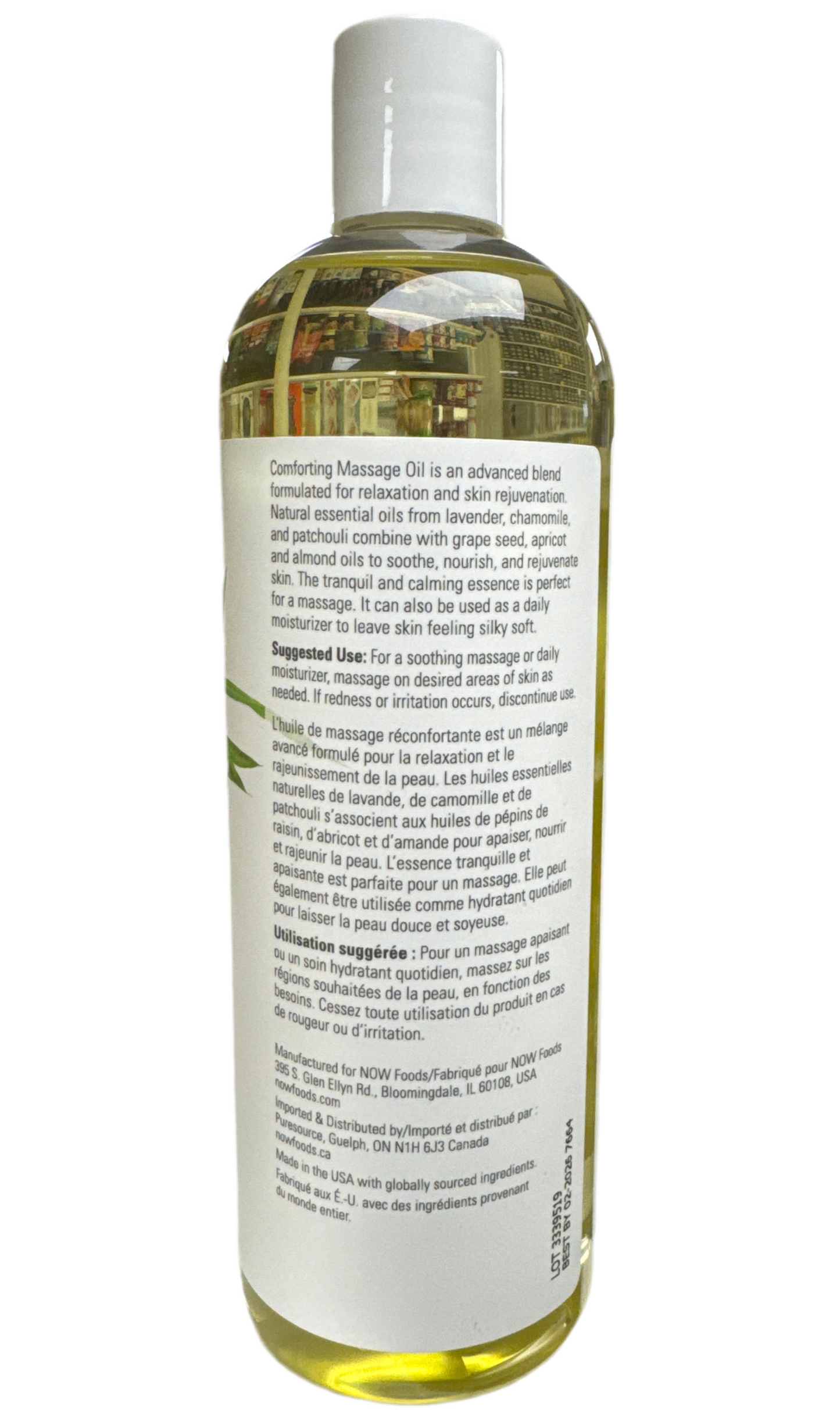 Massage Oil, Comforting  16 oz