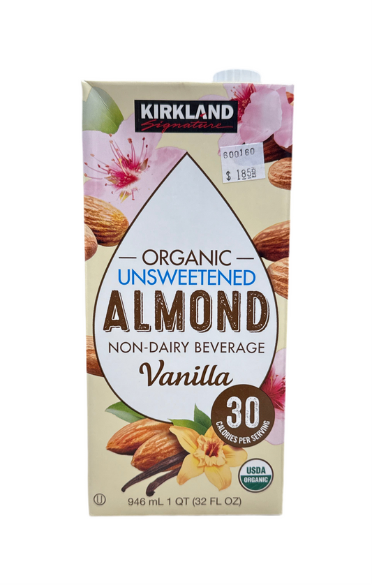 Milk, Almond Unsweetened Vanilla Organic 32oz