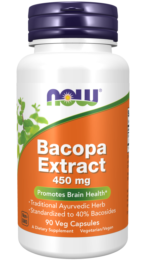 Bacopa Extract 450 mg, 90 Veg Caps