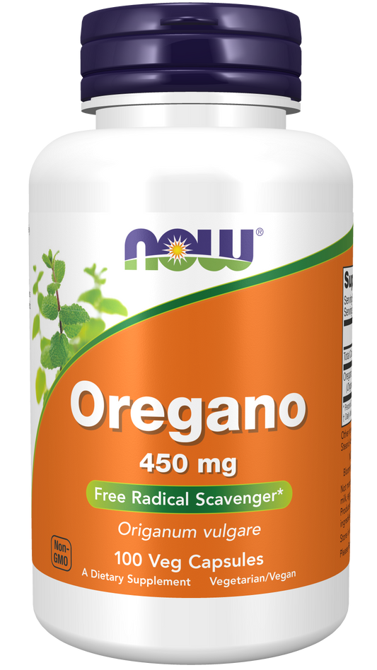 Oregano 450 mg 100 veg capsule